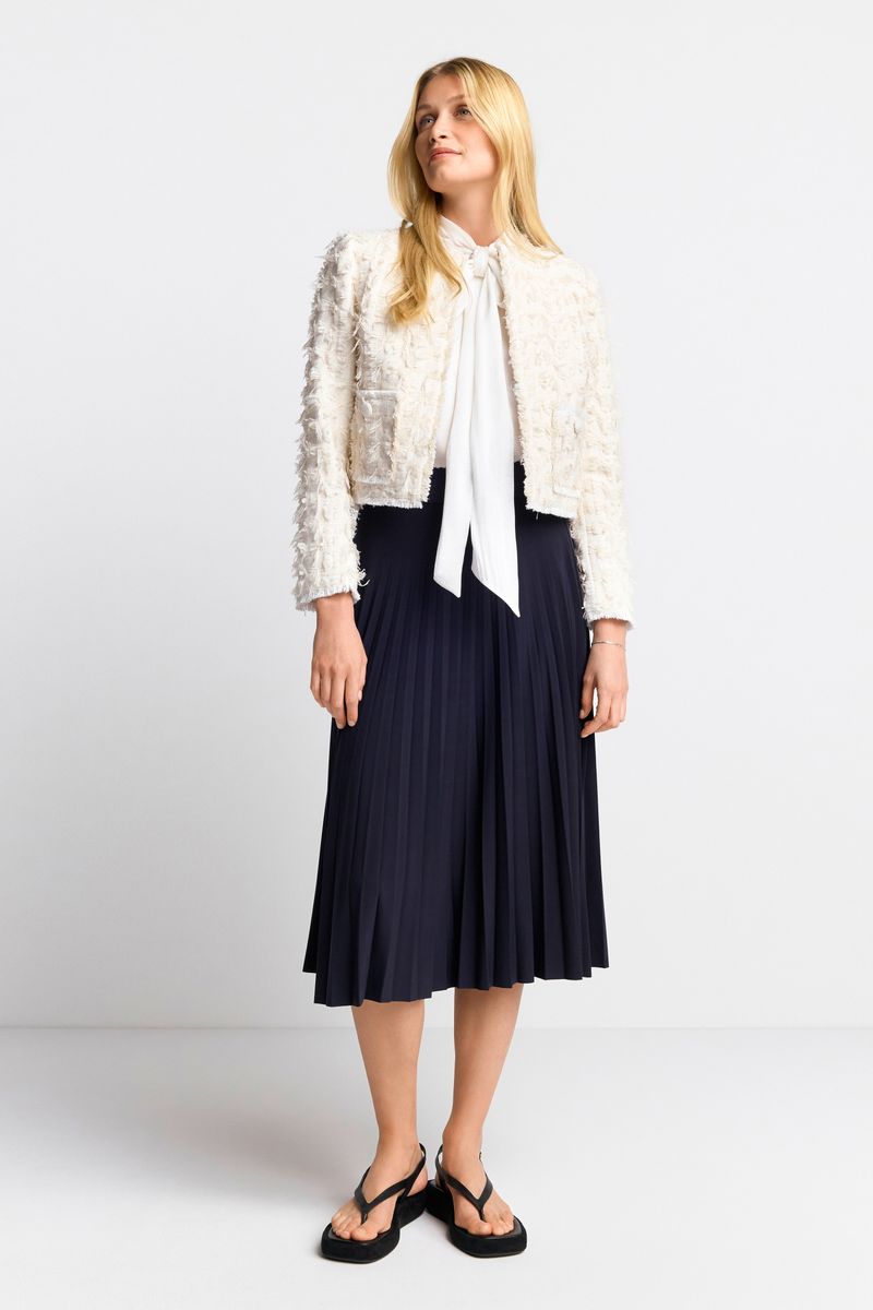 midi plissee skirt