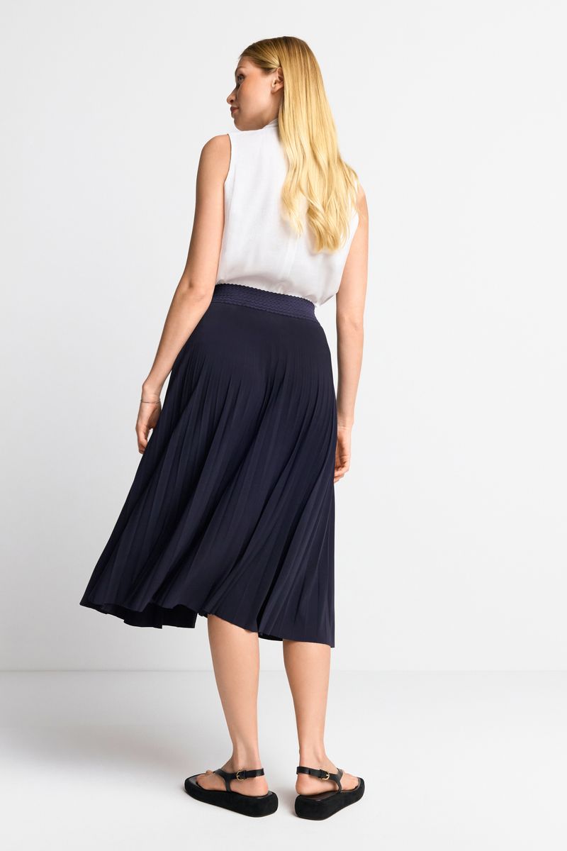 midi plissee skirt