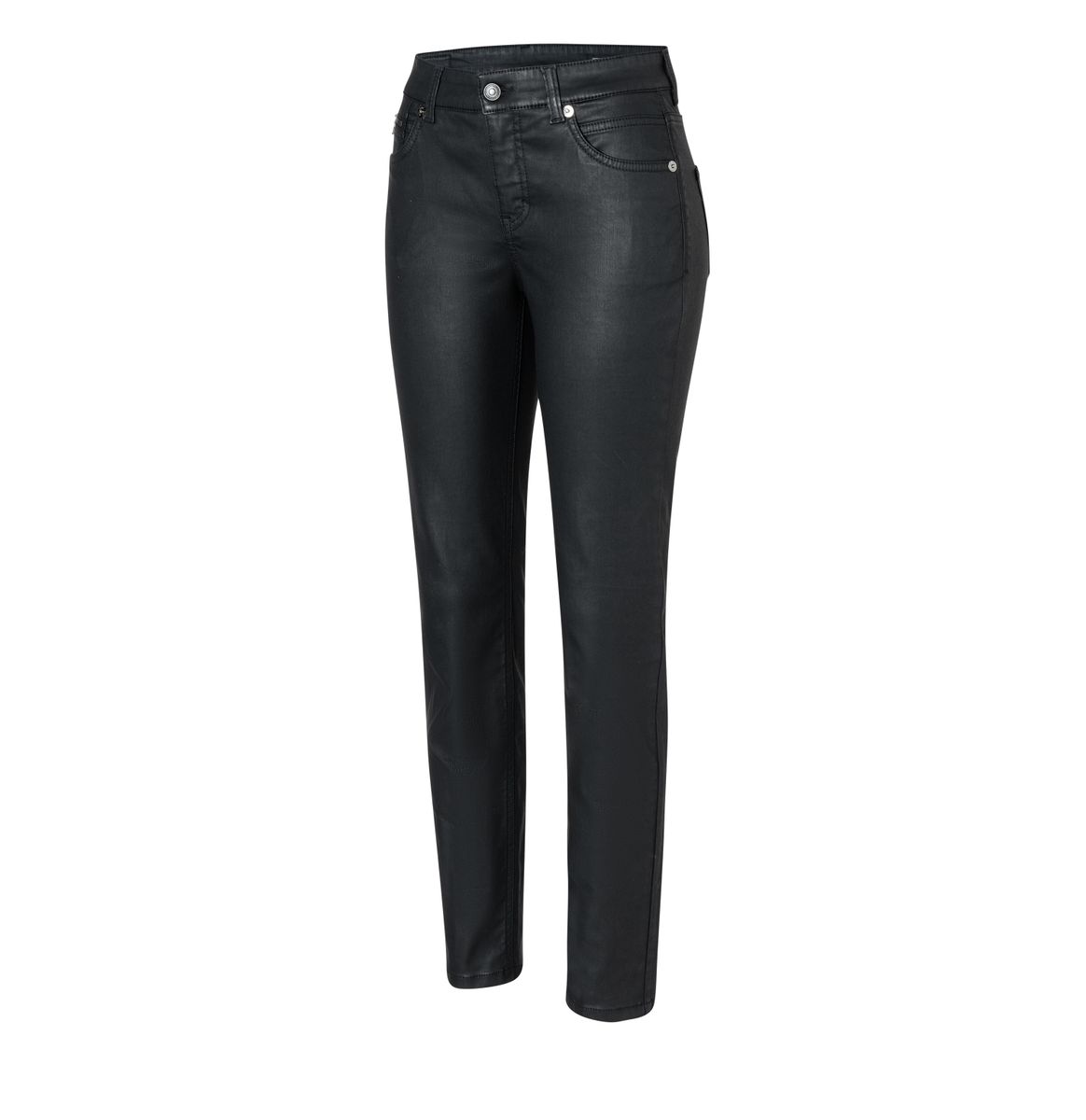 MAC JEANS - SLIM, Coated cotton tencel