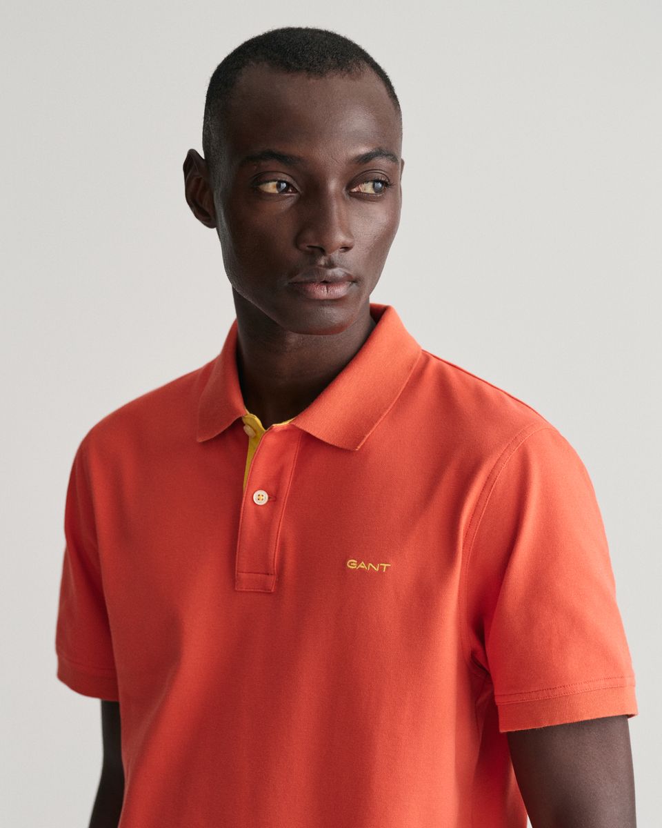 Kontrast Piqué Poloshirt