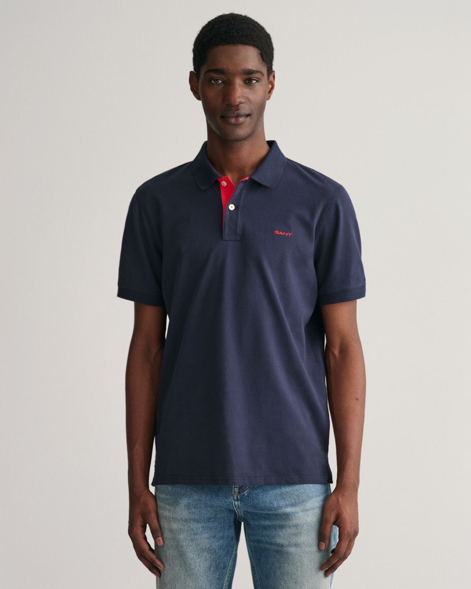 Kontrast Piqué Poloshirt