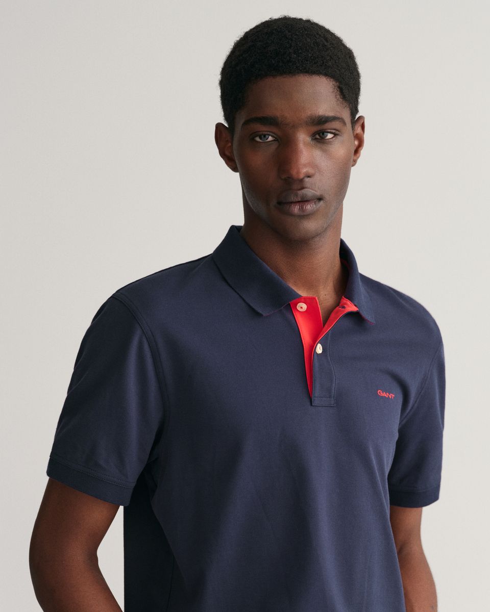 Kontrast Piqué Poloshirt