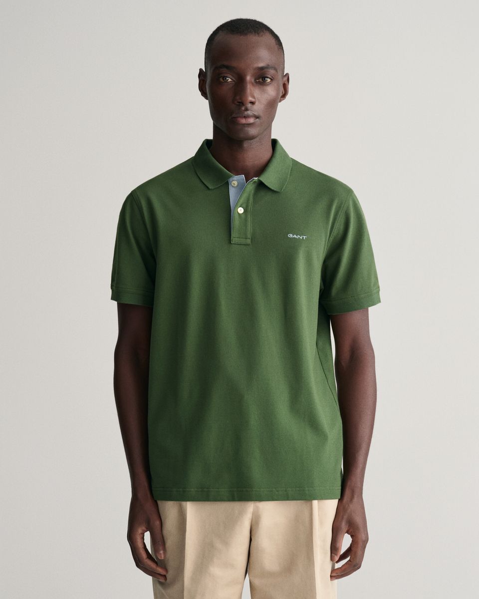 Kontrast Piqué Poloshirt