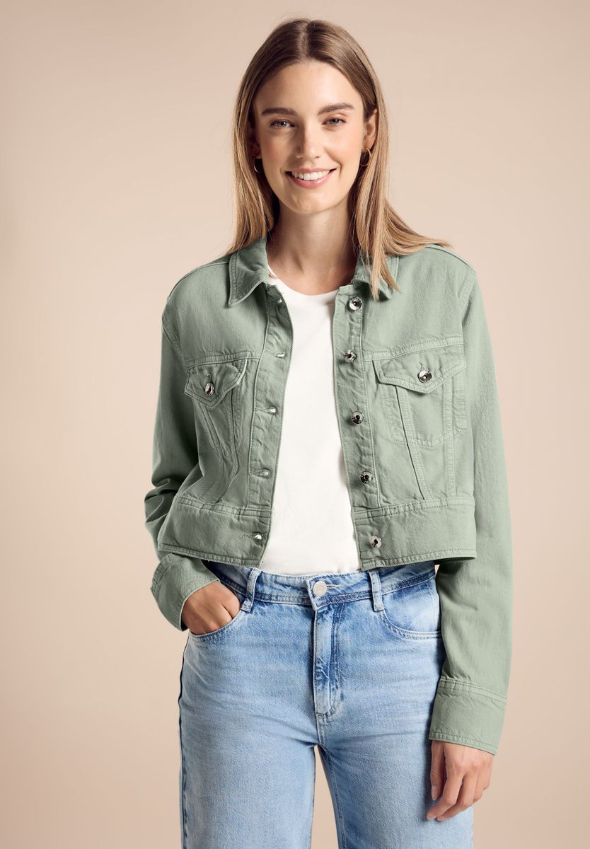 Kurze Jeansjacke