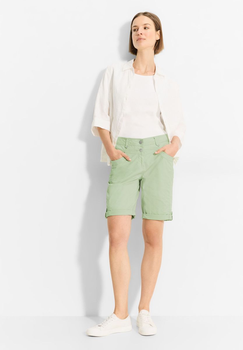 Shorts mit Straight Legs