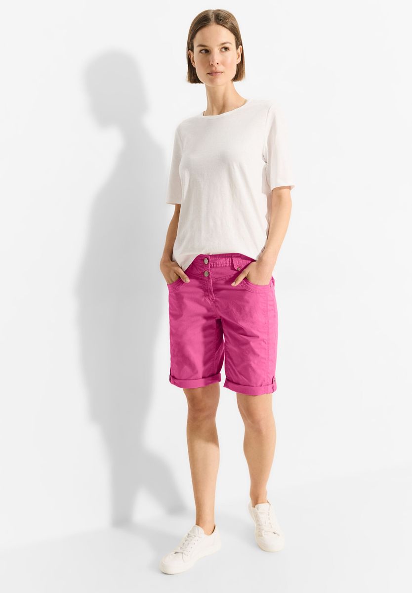 Shorts mit Straight Legs