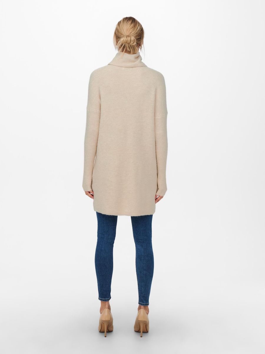 ONLJANA L/S COWLNCK DRESS  WOOL KNT NOOS