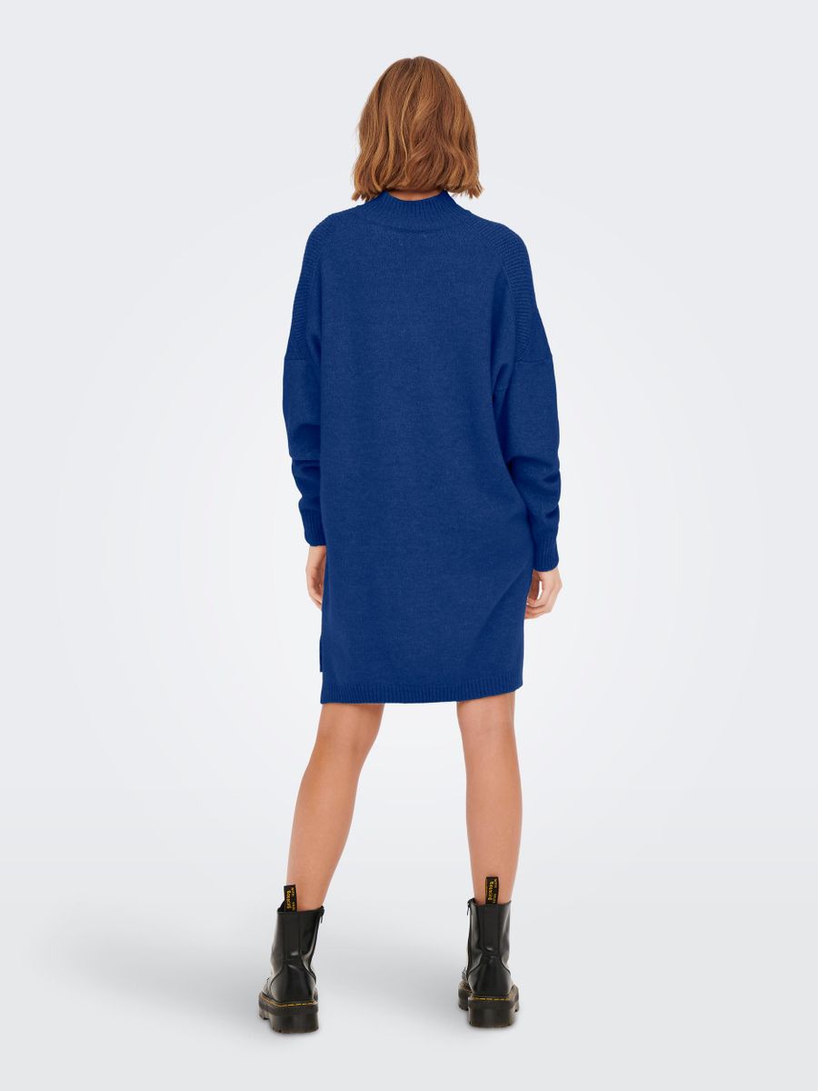 ONLSILLY L/S HIGHNECK DRESS BF KNT