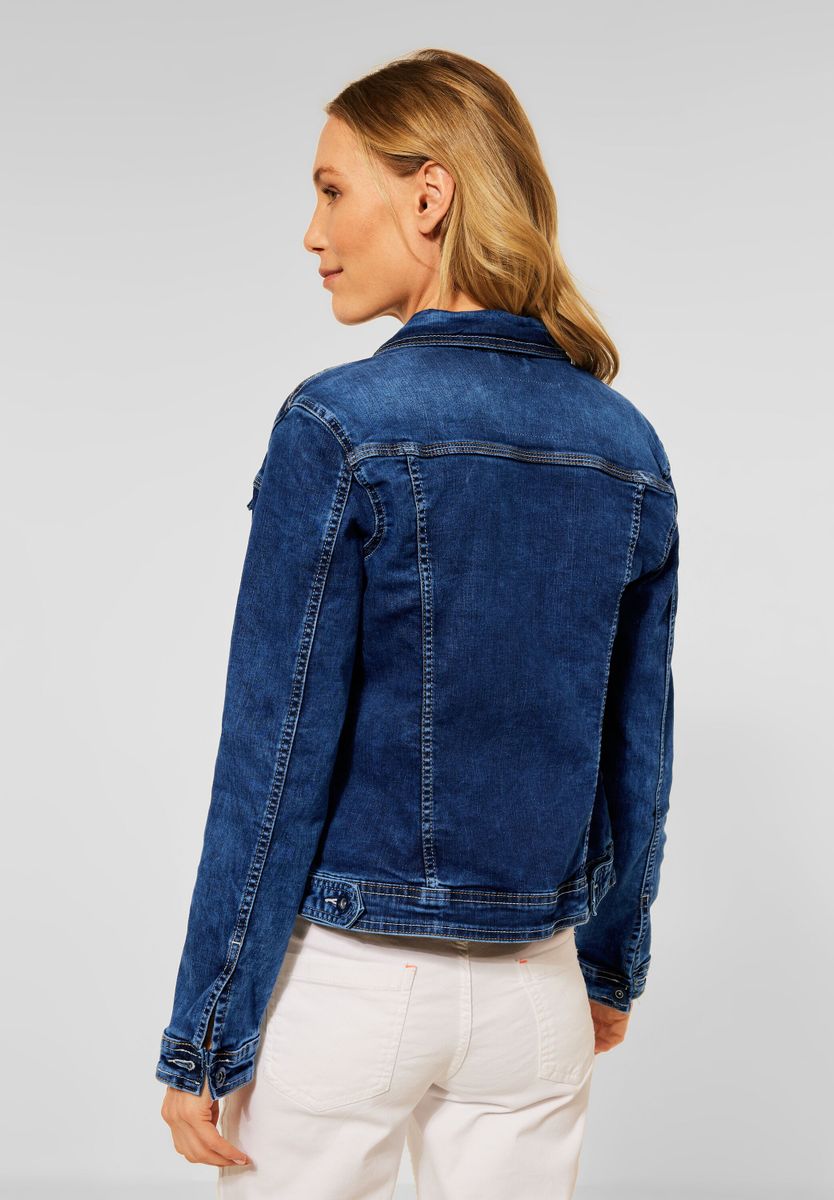 Blaue Jeansjacke