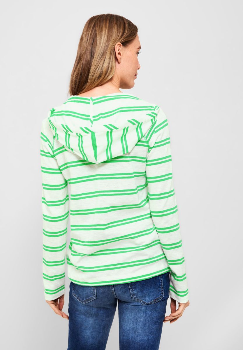 Sweatshirt mit Streifen