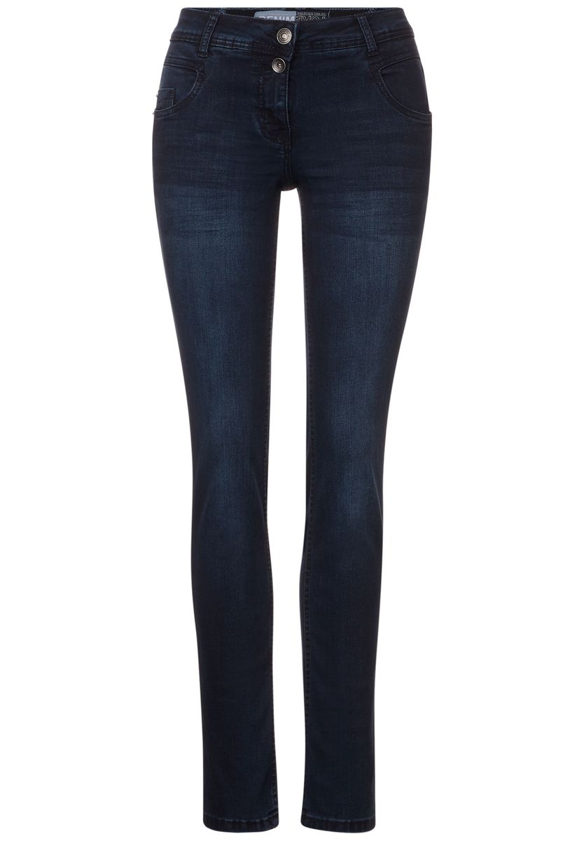 Blaue Loose Fit Jeans