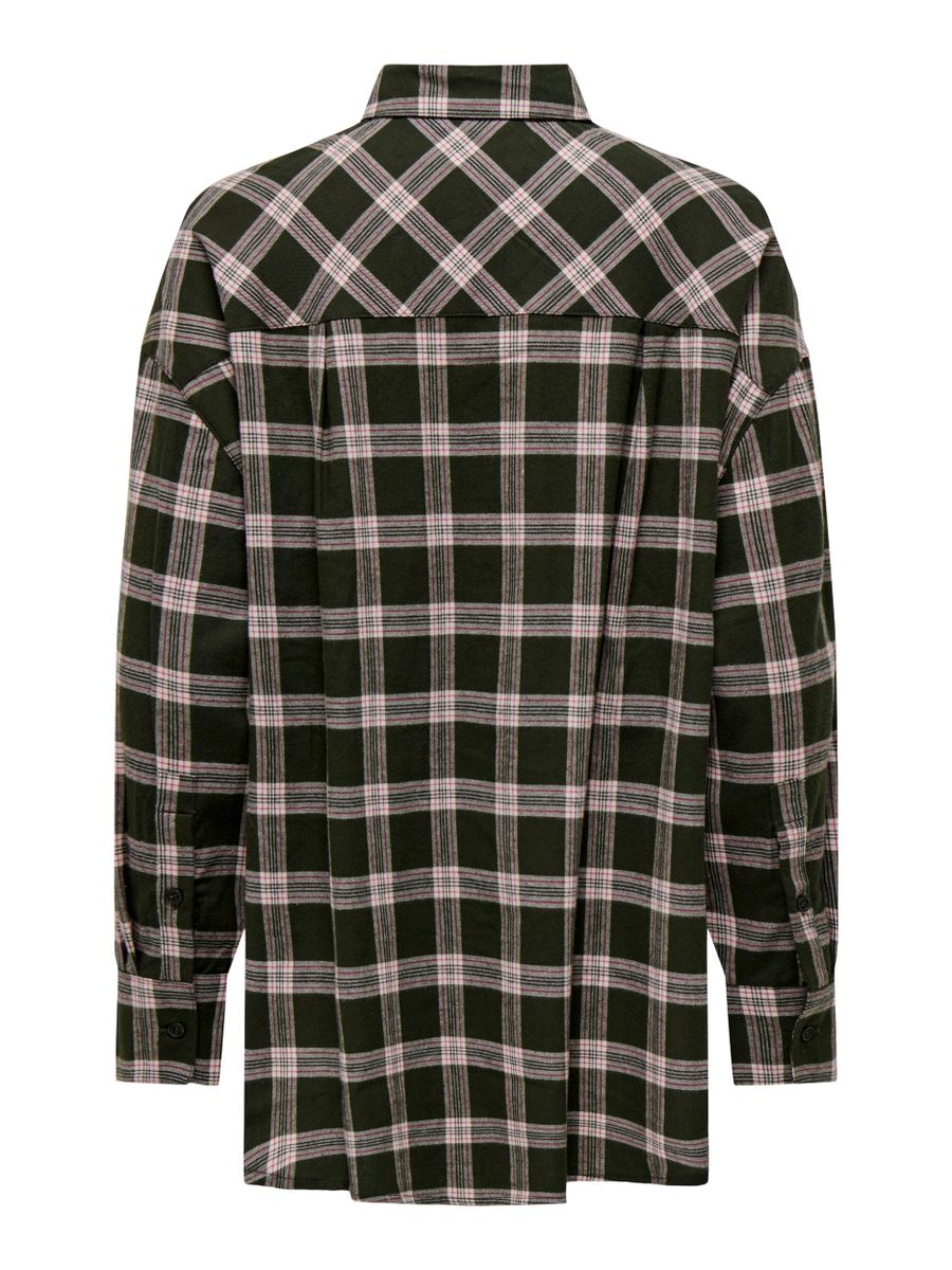 ONLSARITA LS OVERSIZE CHECK SHIRT WVN