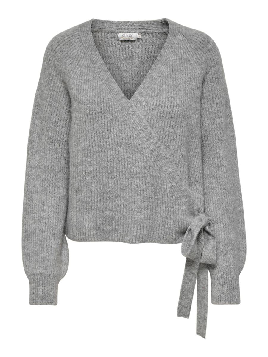 ONLMIA L/S WRAP CARDIGAN KNT NOOS