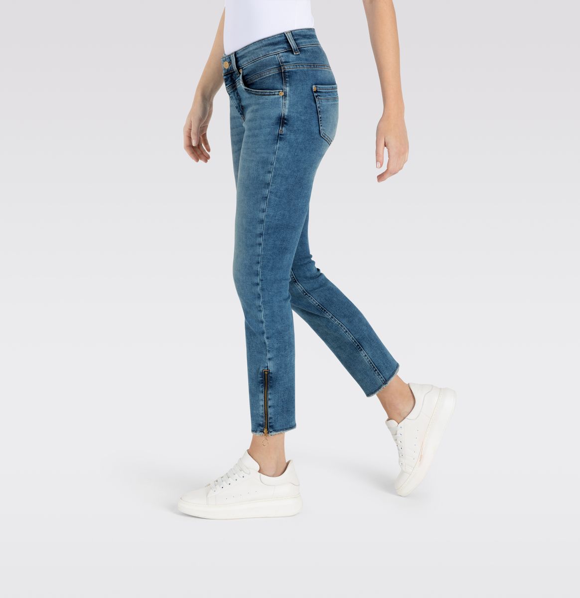 MAC JEANS - RICH SLIM, Light authentic denim